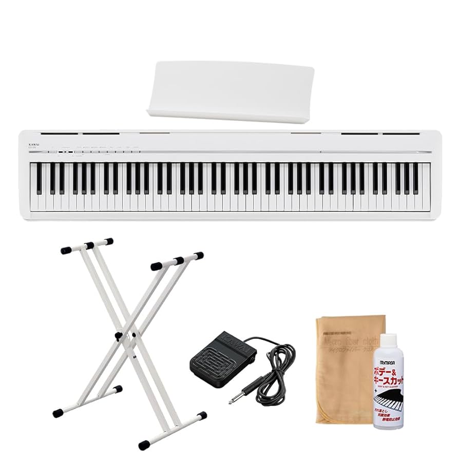 お値下げ☆KAWAI 電子ピアノ ホワイト KAWAI CX102W エンボスホワイト調仕上げ 電子ピアノ 88鍵盤